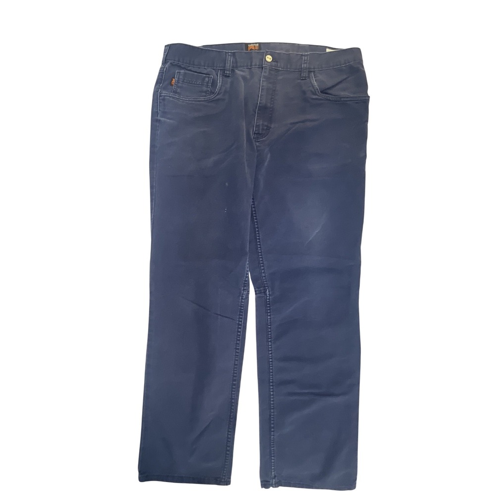 Timberland PRO Grit-N-Grind Navy Blue Straight Fit Mens Work Pants‎ W38 L34